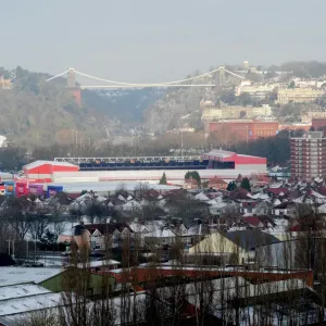 Ashton Gate Print: Bristol City Football Club Stadium Ashton Gate Print: Bristol City Football Club Stadium