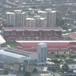 Ashton Gate Print - Bristol City Football Club Stadium Ashton Gate Print - Bristol City Football Club Stadium
