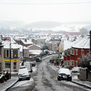 Ashton Gate In Snow Ashton Gate In Snow