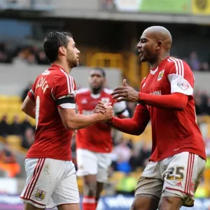 Baldock and Elliott: Celebrating Glory – Bristol City's Thrilling Goal vs. Wolverhampton Wanderers, January 2014