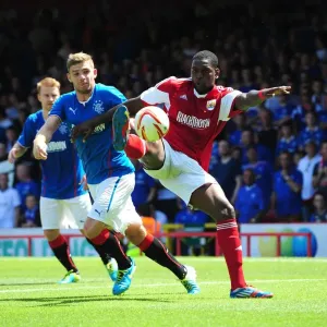 Battle for the Ball: Jay Emmanuel-Thomas vs Kyle Hutton - Football Rivalry