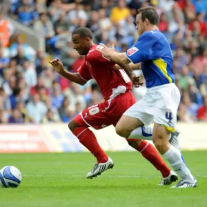 Bristol City FC Print: Season 09-10 Match vs. Cardiff City