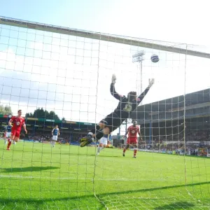 The Battle on the Field: Cardiff City vs. Bristol City Print