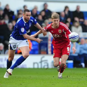 Season 11-12 Prints: Ipswich Town V Bristol City