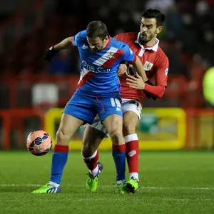 Print of Marlon Pack in action during the FA Cup Third Round Replay Print of Marlon Pack in action during the FA Cup Third Round Replay