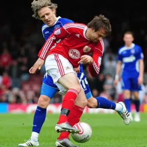 Bristol City vs Ipswich Town Championship Print
