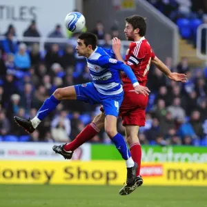 Bristol City FC Print: Cole Skuse vs. Jem Karacan (2010)