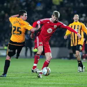 Bristol City FC Print - Hull City v Bristol City (18/12/2010)