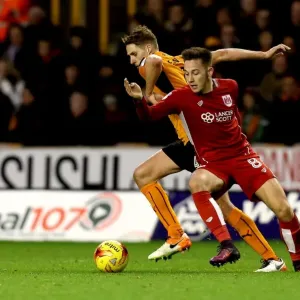 Battling Midfielders: Josh Brownhill vs. David Edwards in Wolverhampton Wanderers vs. Bristol City (December 2016) Battling Midfielders: Josh Brownhill vs. David Edwards in Wolverhampton Wanderers vs. Bristol City (December 2016)