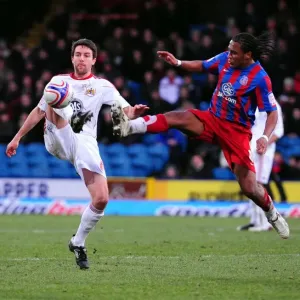 Battling Midfielders: Skuse vs. Danns - Championship Showdown at Selhurst Park, 2011