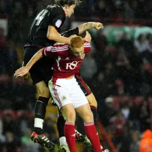 Bristol City vs Swindon Town League Cup Print Bristol City vs Swindon Town League Cup Print