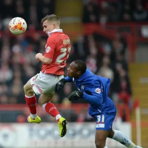 Battling for Supremacy: Bryan vs. Hoyte in the Sky Bet League One Clash between Bristol City and Gillingham