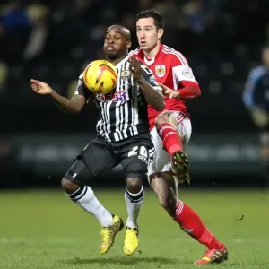 Battling for Supremacy: Campbell-Ryce vs. Cunningham in Notts County vs. Bristol City Clash Battling for Supremacy: Campbell-Ryce vs. Cunningham in Notts County vs. Bristol City Clash