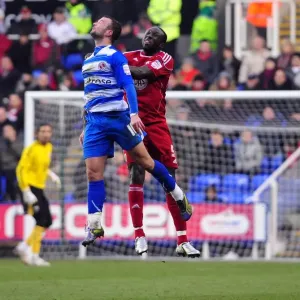 Print of Damion Stewart and Noel Hunt in action
