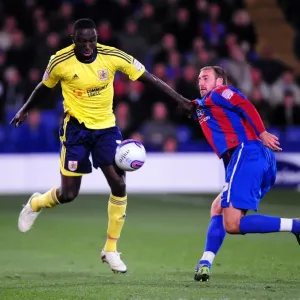 Print of Damion Stewart and Glenn Murray in action
