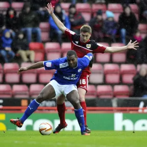 Battling for Supremacy: Davies vs. Morgan in Bristol City vs. Leicester City Championship Clash, January 2013