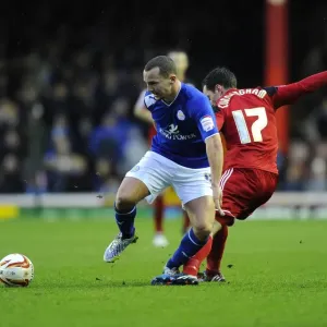Battling for Supremacy: Drinkwater vs. Cunningham in the Championship Clash between Bristol City and Leicester City
