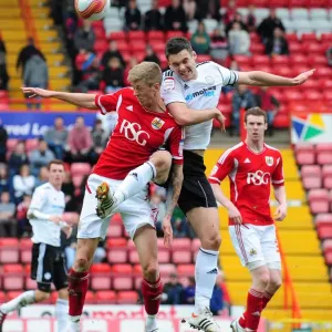 Battling for Supremacy: A Football Rivalry - Jon Stead vs. Jason Shackell, Bristol City vs. Derby County, 2012
