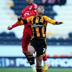 Season 11-12 Prints: Hull City V Bristol City