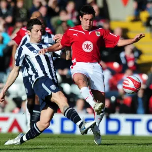 Battling for Supremacy: Johnson vs. Koren in the 2010 Bristol City vs. West Bromwich Albion Football Championship Clash