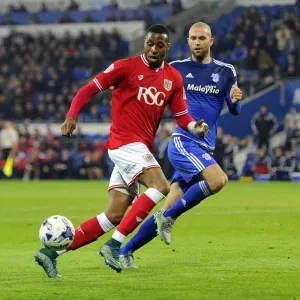 Battling for Supremacy: Kodjia vs. Connolly in Cardiff City vs. Bristol City Championship Clash