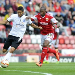 Season 13-14 Poster Print Collection: Bristol City V Peterborough