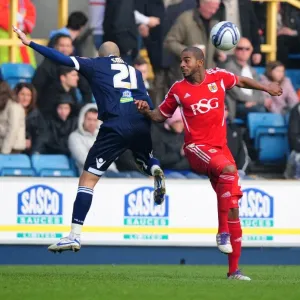 Battling for Supremacy: Marvin Elliott vs. Jack Smith in Millwall vs. Bristol City Championship Clash, 2011 Battling for Supremacy: Marvin Elliott vs. Jack Smith in Millwall vs. Bristol City Championship Clash, 2011
