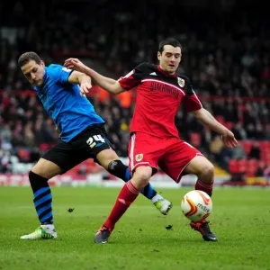 Bristol City vs Nottingham Forest Npower Championship Print