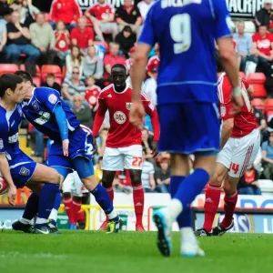 Blocked Shot Print: Cole Skuse, Bristol City vs Ipswich Town