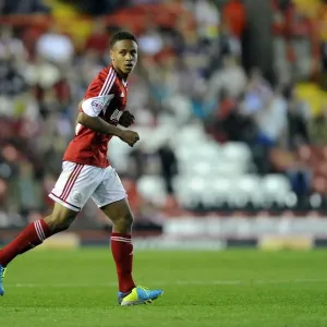 Bobby Reid in Action: Bristol City vs Crystal Palace, Capital One Cup 2013