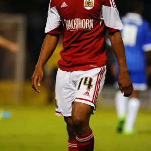 Bristol City's Bobby Reid in Print, 2013