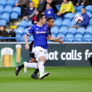 Bobby Reid Chases Down the Ball: Carlisle United vs. Bristol City, Sky Bet League One Bobby Reid Chases Down the Ball: Carlisle United vs. Bristol City, Sky Bet League One
