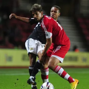 Bobby Reid Fights Through Pressure: Southampton vs. Bristol City, 24/09/2013