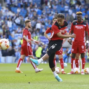 Bobby Reid Print - Sky Bet Championship Showdown at Amex Stadium Bobby Reid Print - Sky Bet Championship Showdown at Amex Stadium