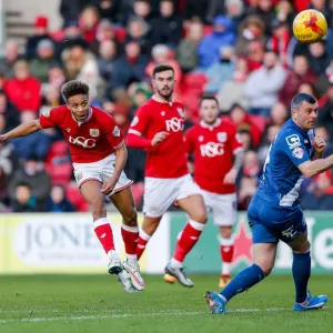Bobby Reid Scores Past Paul Robinson: Bristol City vs Birmingham City, 2016