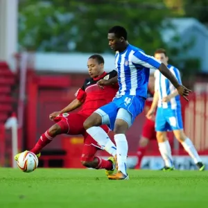 Bristol City U21s Print: Bobby Reid vs Merrick James-Lewis Bristol City U21s Print: Bobby Reid vs Merrick James-Lewis