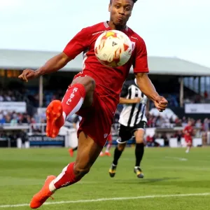 Bobby Reid's Acrobatic Control: Bath City vs. Bristol City, 2016 Bobby Reid's Acrobatic Control: Bath City vs. Bristol City, 2016