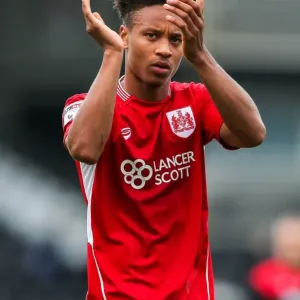 Bristol City FC Print: Bobby Reid's Goal Celebration Bristol City FC Print: Bobby Reid's Goal Celebration