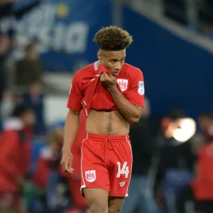 Bobby Reid Disappointment Print - Bristol City Football Bobby Reid Disappointment Print - Bristol City Football