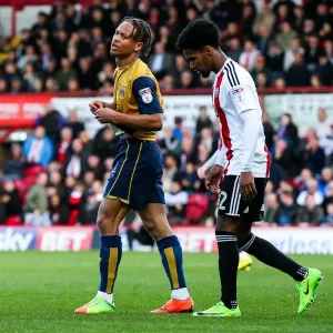 Bobby Reid's Frustration: Brentford vs. Bristol City, 01/04/2017