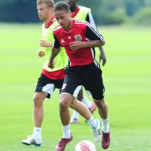 Bristol City FC Print - Bobby Reid Pre-Season Training Bristol City FC Print - Bobby Reid Pre-Season Training