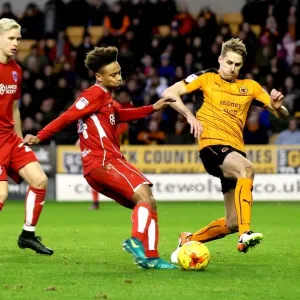 Bobby Reid's Shot at Molineux: Wolverhampton Wanderers vs. Bristol City, Sky Bet Championship (December 2016) Bobby Reid's Shot at Molineux: Wolverhampton Wanderers vs. Bristol City, Sky Bet Championship (December 2016)