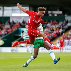 Bristol City FC Print - Bobby Reid Shot Bristol City FC Print - Bobby Reid Shot