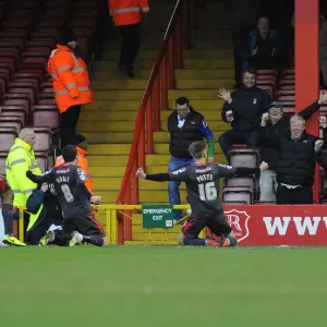 Brad Potts Goal Celebration: Bristol City vs. Carlisle United, 01-02-2014 Brad Potts Goal Celebration: Bristol City vs. Carlisle United, 01-02-2014