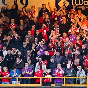 Bradford City vs. Bristol City: Fans Celebrate Second Goal (Promotion Battle)