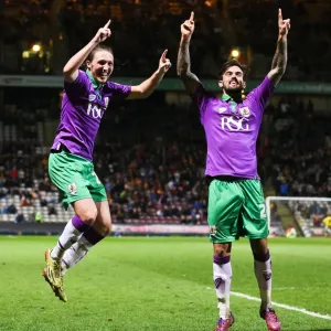 Bradford City vs. Bristol City: Five-Goal Celebration (April 14, 2015)