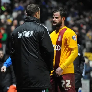 Bradford City vs. Bristol City: A Moment of Dialogue Between Louis Carey and Matthew Bates Bradford City vs. Bristol City: A Moment of Dialogue Between Louis Carey and Matthew Bates
