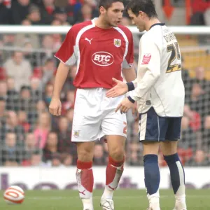 Bradley Orr in Action: Bristol City vs Barnsley Bradley Orr in Action: Bristol City vs Barnsley