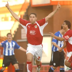 Bradley Orr in Action: Bristol City vs Sheffield Wednesday Bradley Orr in Action: Bristol City vs Sheffield Wednesday