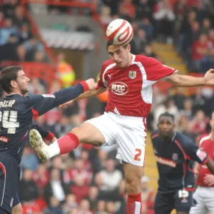 Bradley Orr in Action: Bristol City vs Stoke City Bradley Orr in Action: Bristol City vs Stoke City
